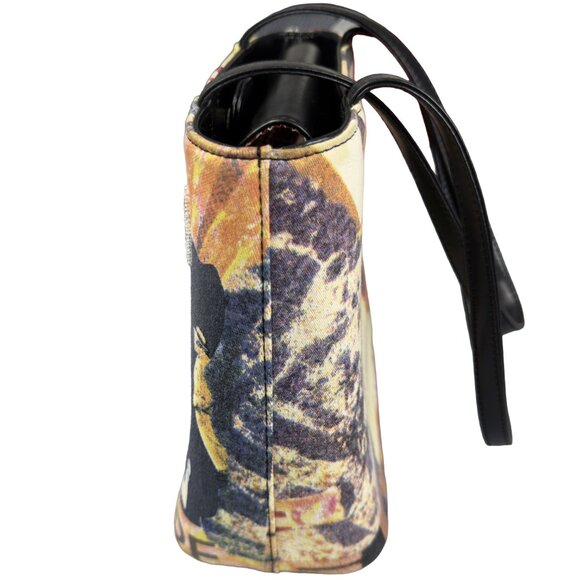 Marilyn Monroe Sequin Handbag Tote Purse Icon 7 Year Itch Red Dress Art Bag - Picture 5 of 10